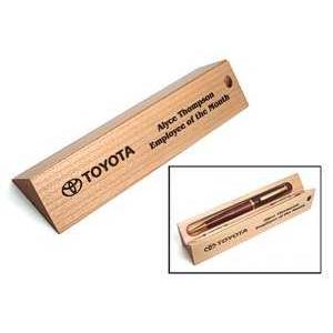 Triangular Maple Pen Box Image